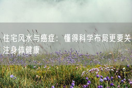 住宅风水与癌症：懂得科学布局更要关注身体健康(图1)
