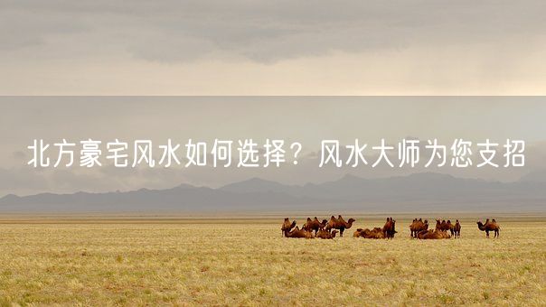 北方豪宅风水如何选择？风水大师为您支招(图1)