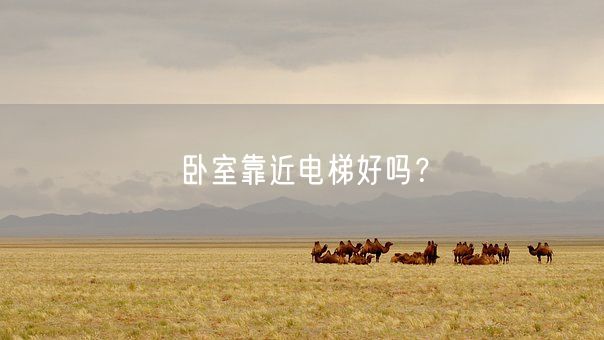 卧室靠近电梯好吗？(图1)