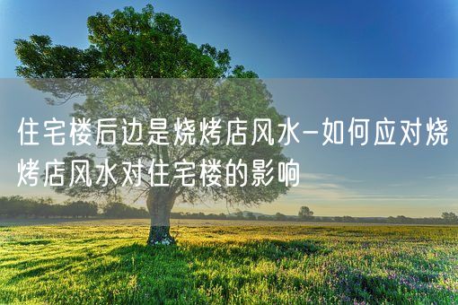 住宅楼后边是烧烤店风水-如何应对烧烤店风水对住宅楼的影响(图1)