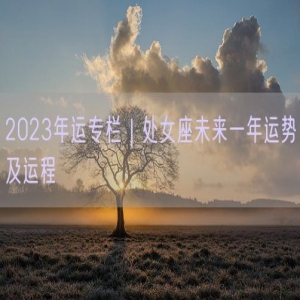 2023年运专栏｜处女座未来一年运势及运程