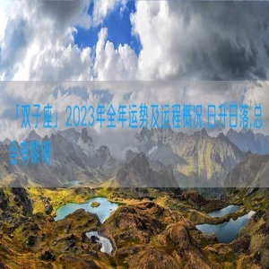 「双子座」2023年全年运势及运程概况,日升日落,总会有黎明