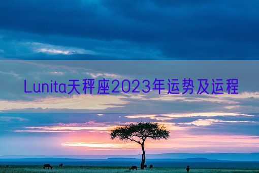 Lunita天秤座2023年运势及运程(图1)
