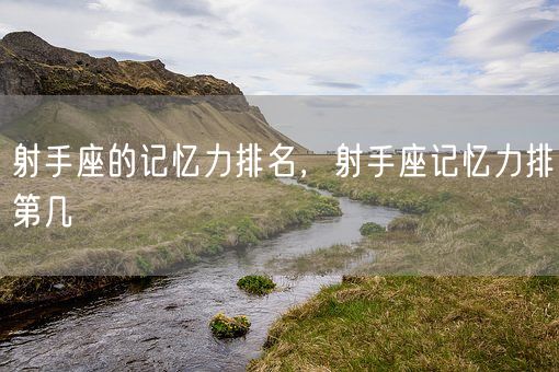 射手座的记忆力排名，射手座记忆力排第几(图1)