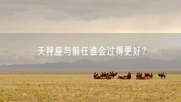 天秤座与前任谁会过得更好？(图1)