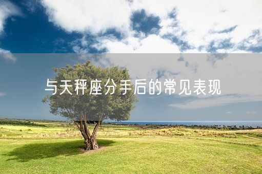 与天秤座分手后的常见表现(图1)
