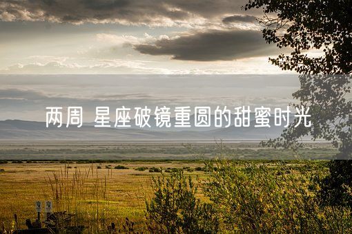 两周 星座破镜重圆的甜蜜时光(图1) 两周 星座破镜重圆的甜蜜时光(图1)