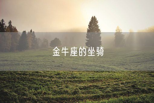 金牛座的坐骑(图1)