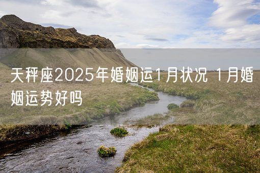 天秤座2025年婚姻运1月状况 1月婚姻运势好吗(图1)