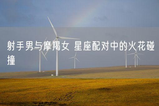 射手男与摩羯女 星座配对中的火花碰撞(图1)