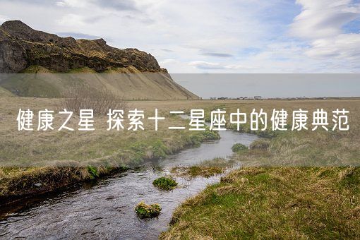 健康之星 探索十二星座中的健康典范(图1)