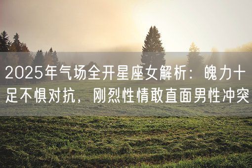 2025年气场全开星座女解析:魄力十足不惧对抗,刚烈性情敢直面男性冲突(图1) 2025年气场全开星座女解析:魄力十足不惧对抗,刚烈性情敢直面男性冲突(图1)