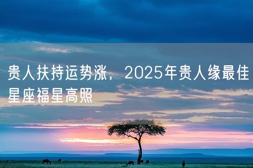 贵人扶持运势涨,2025年贵人缘最佳星座福星高照(图1) 贵人扶持运势涨,2025年贵人缘最佳星座福星高照(图1)