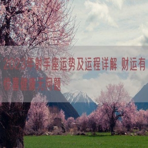 2023年射手座运势及运程详解 财运有惊喜健康无问题