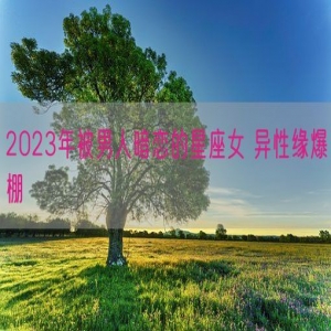 2023年被男人暗恋的星座女 异性缘爆棚