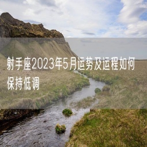 射手座2023年5月运势及运程如何  保持低调
