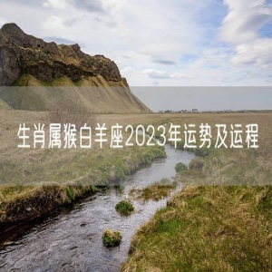 生肖属猴白羊座2023年运势及运程