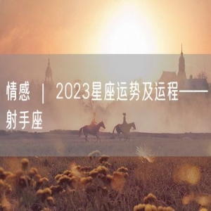 情感 ｜ 2023星座运势及运程——射手座