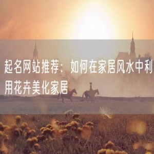 起名网站推荐：如何在家居风水中利用花卉美化家居