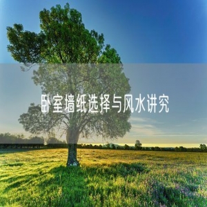 卧室墙纸选择与风水讲究