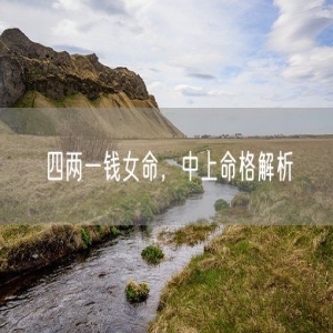 四两一钱女命，中上命格解析