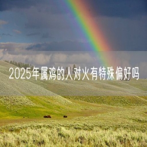 2025年属鸡的人对火有特殊偏好吗